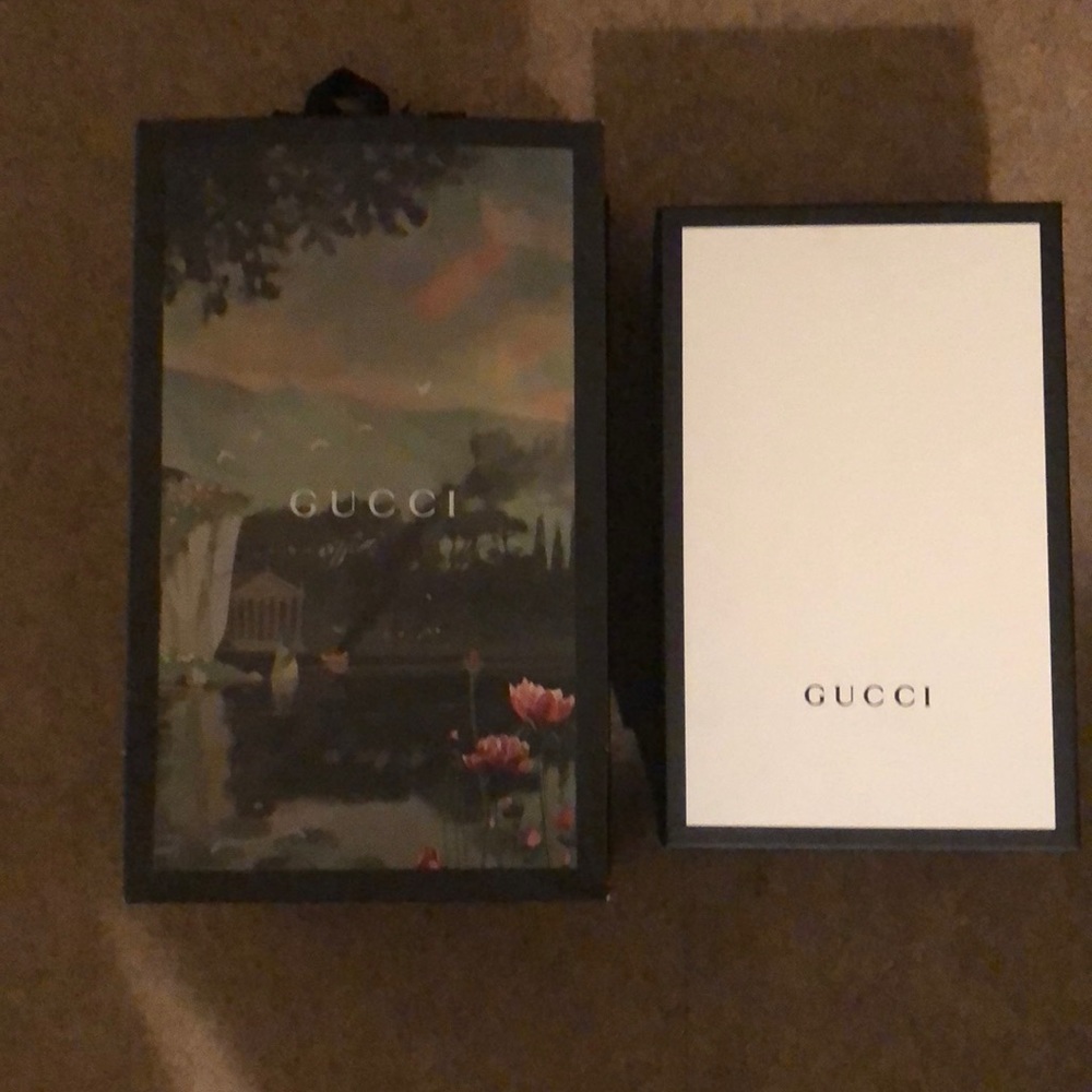 Brand New Empty Gucci box with bag